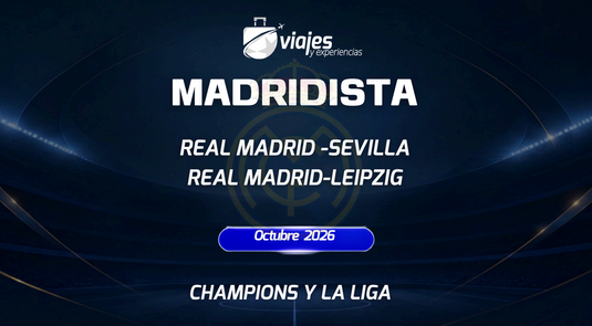 Paquete PREMIUM Madridista Octubre 2026