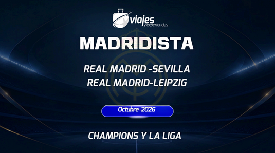 Paquete BÁSICO Madridista Octubre 2026