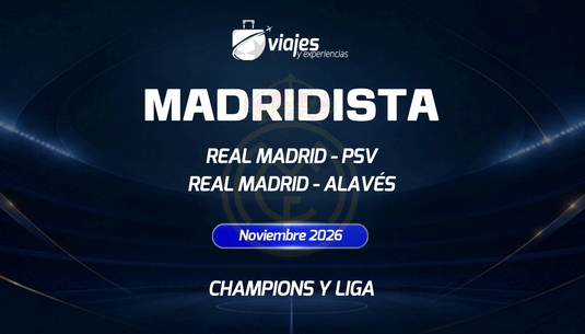 Paquete PREMIUM Madridista Noviembre 2026