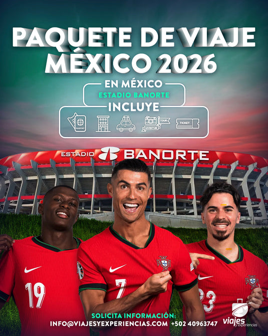 Paquete Portugal-México AMISTOSO