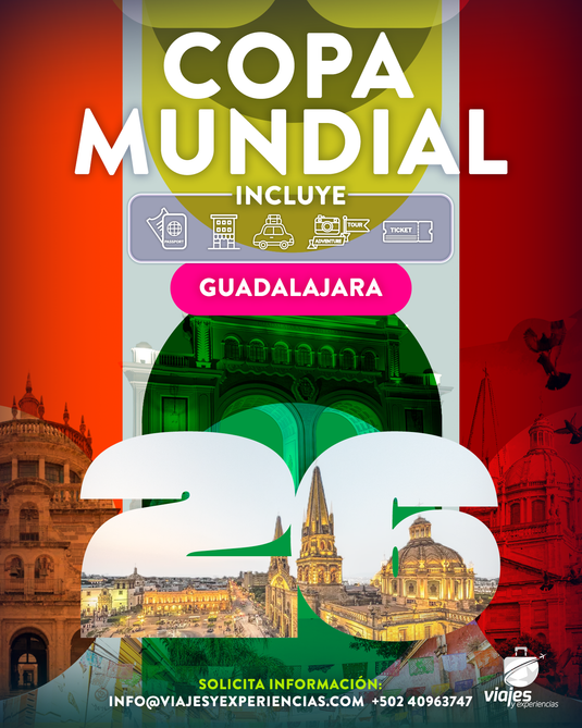 Paquete Guadalajara Mundial 2026