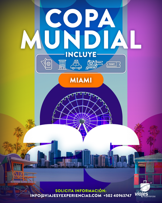 Paquete Miami Mundial 2026