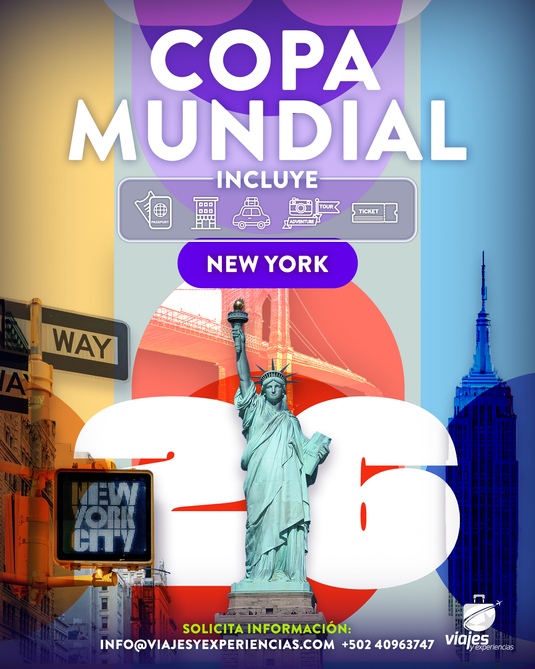 Paquete New York, New Jersey Mundial 2026