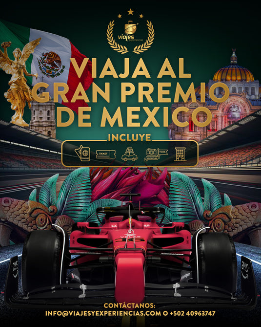 Paquete Circuito México F1 (29 de oct-2 de nov)